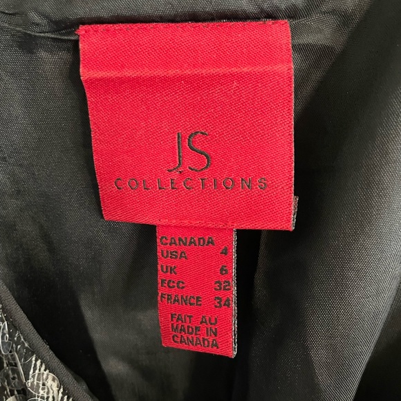 Vintage JS Collections 90’s-early 00’s Sequin Gown - Picture 4 of 7